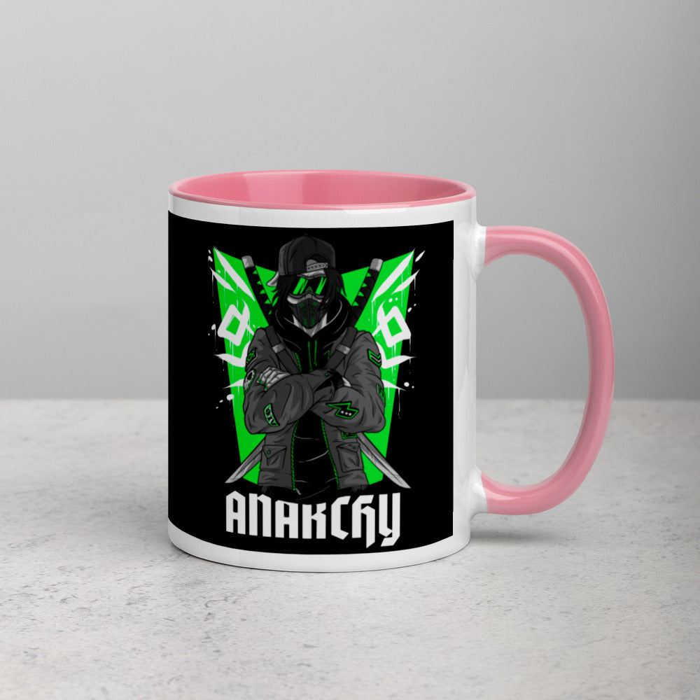 ANARCHY- Mug with Color Inside
