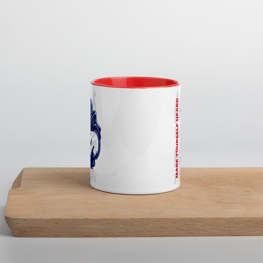 MAKE YOURSELF HEARD!- Mug with Color Inside
