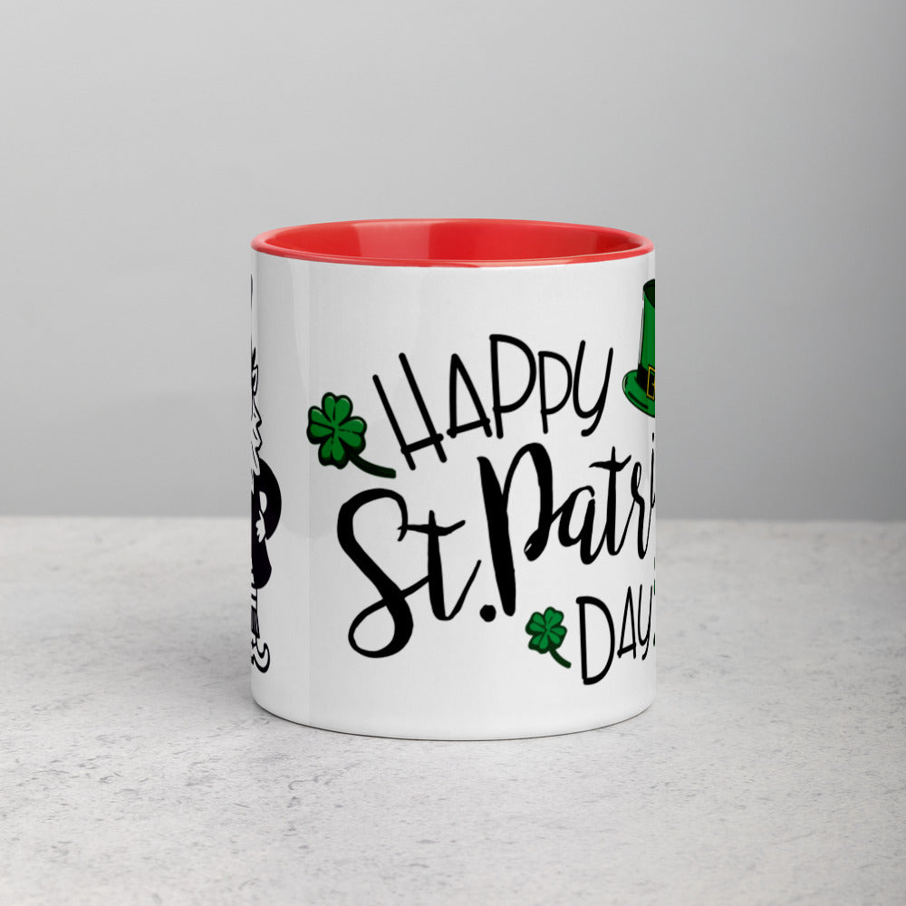 HAPPY ST. PATRICK'S DAY- Mug with Color Inside