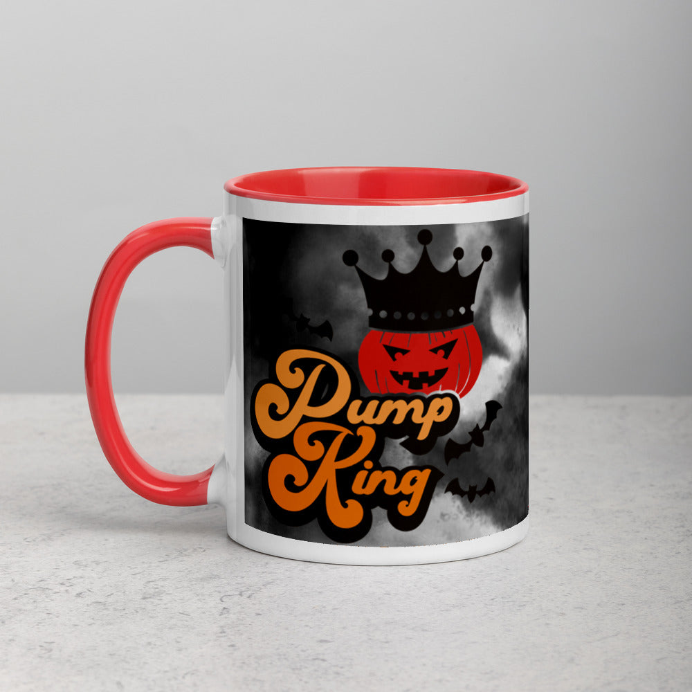 PUMPKING- Mug with Color Inside