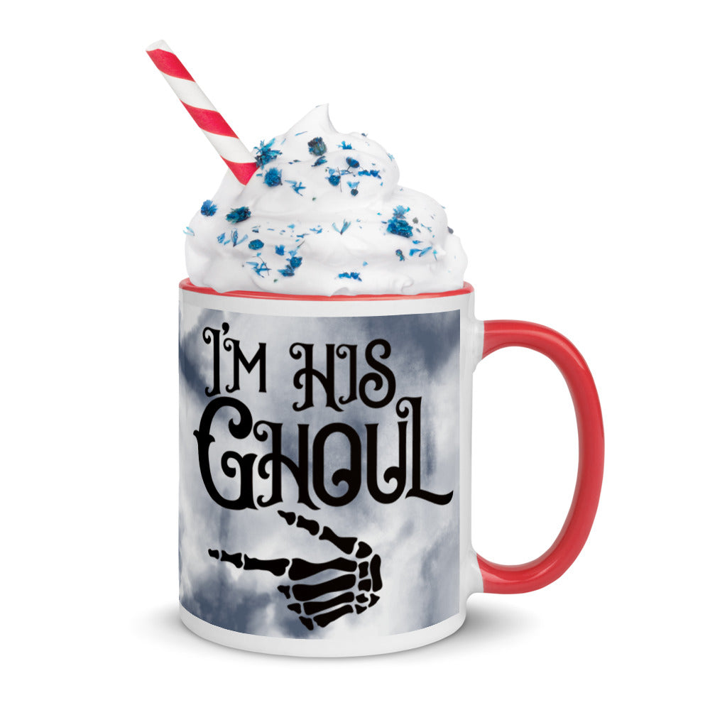 I'M HIS GHOUL-Mug with Color Inside