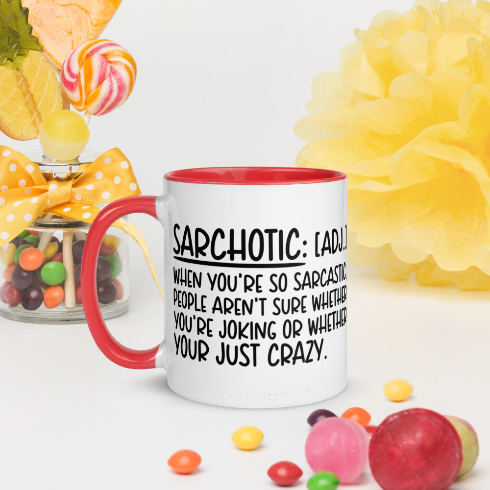 SARCHOTIC- Mug with Color Inside