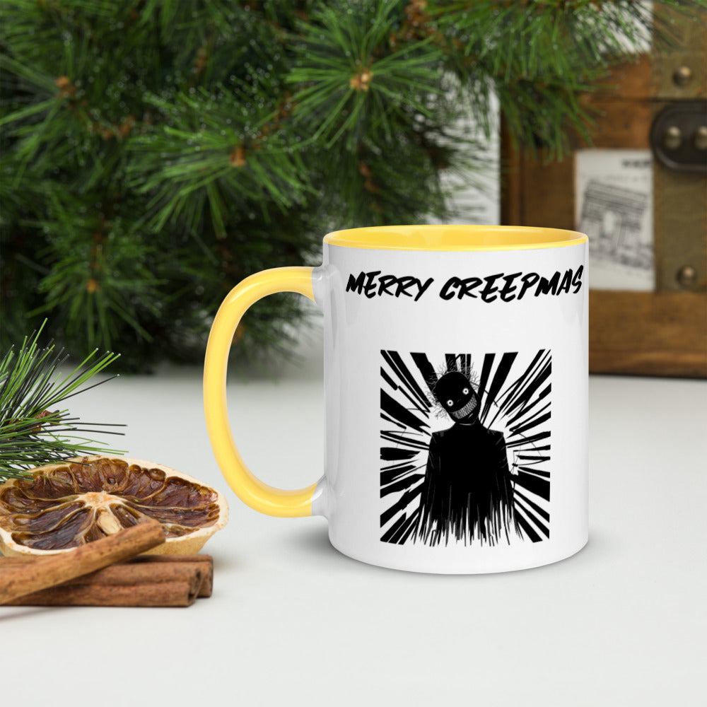 MERRY CREEPMAS- Mug with Color Inside