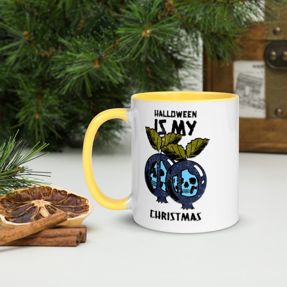 HALLOWEEN IS MY CHRISTMAS- Mug with Color Inside