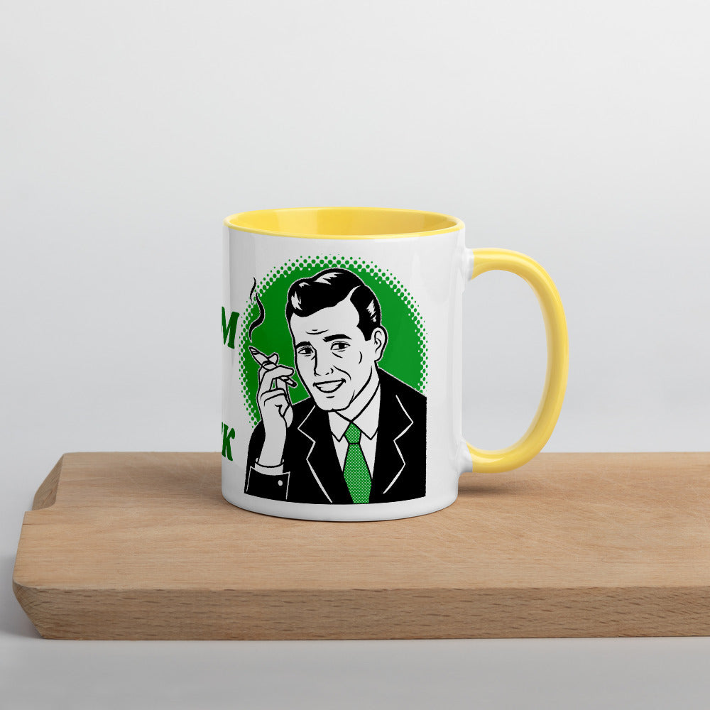 I GO FROM 0 TO 420 REAL QUICK- Mug with Color Inside