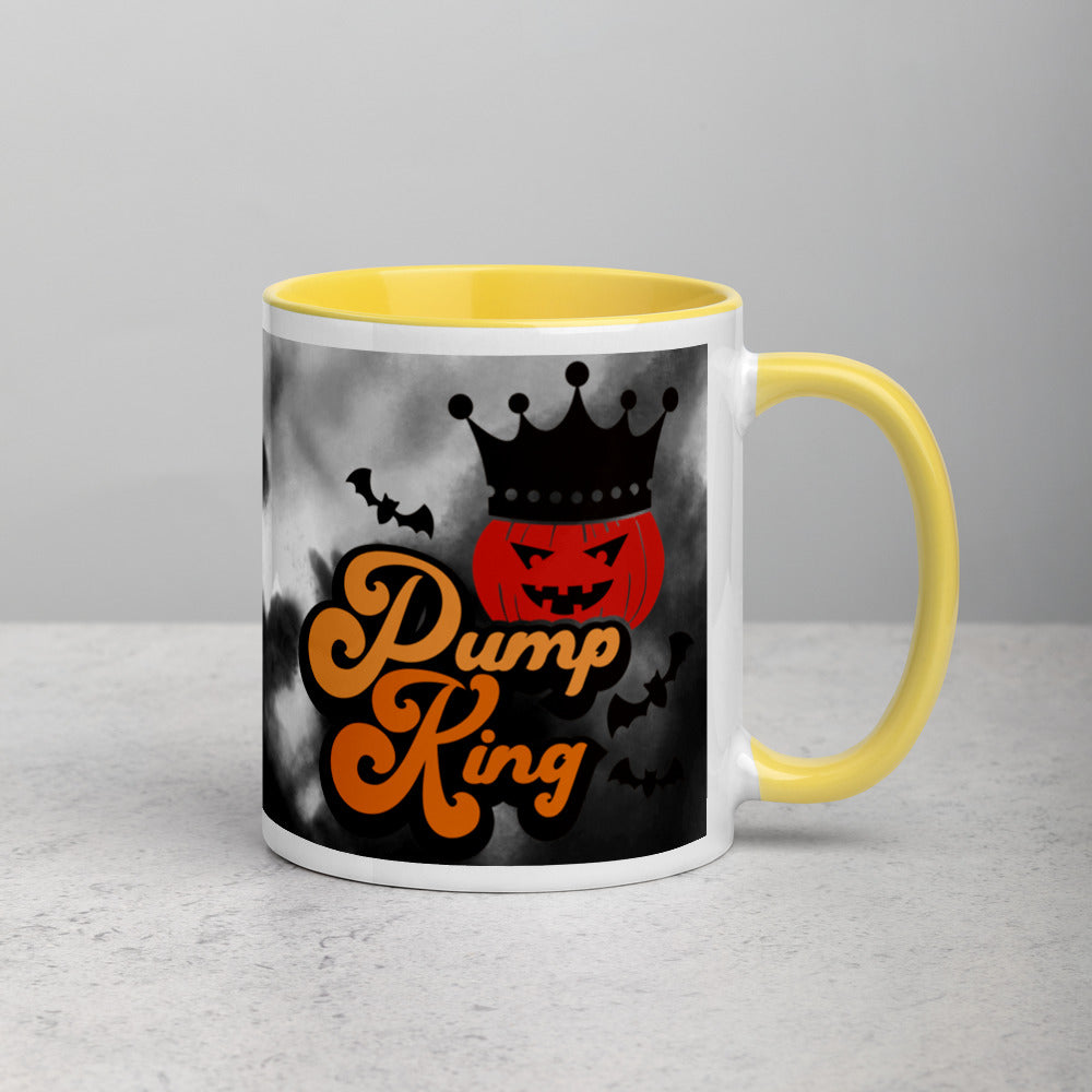 PUMPKING- Mug with Color Inside
