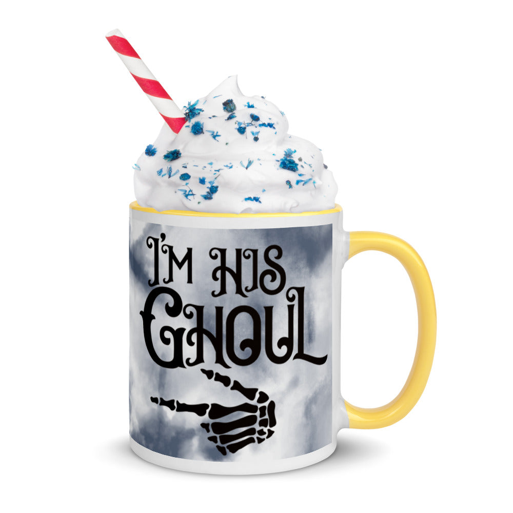 I'M HIS GHOUL-Mug with Color Inside