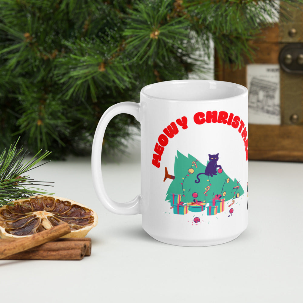 MEOWY CHRISTMAS- Mug