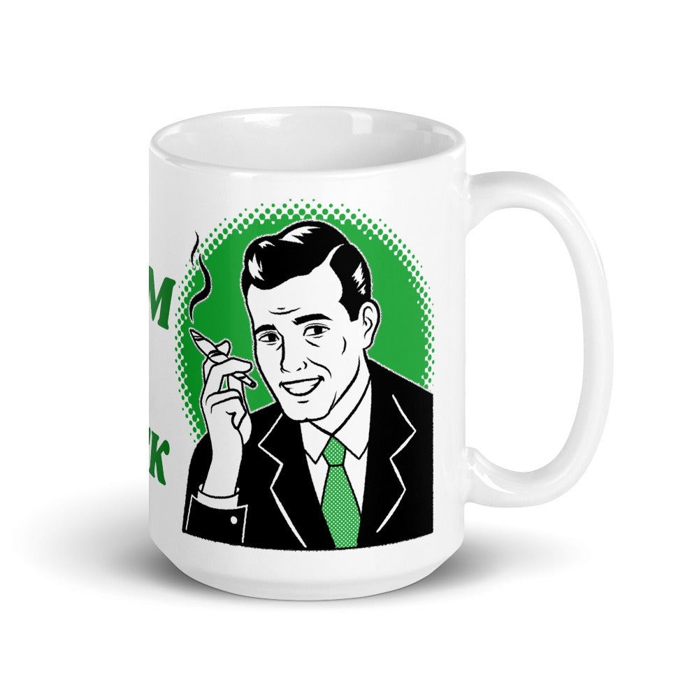 I GO FROM 0 TO 420 REAL QUICK- White glossy mug