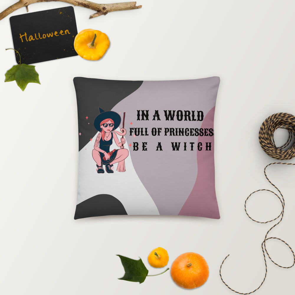 BE A WITCH- Basic Pillow