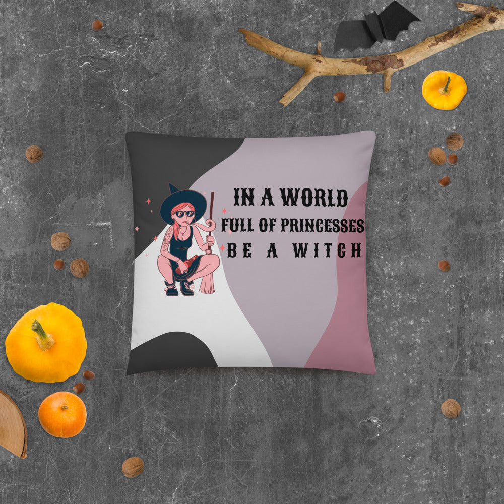 BE A WITCH- Basic Pillow