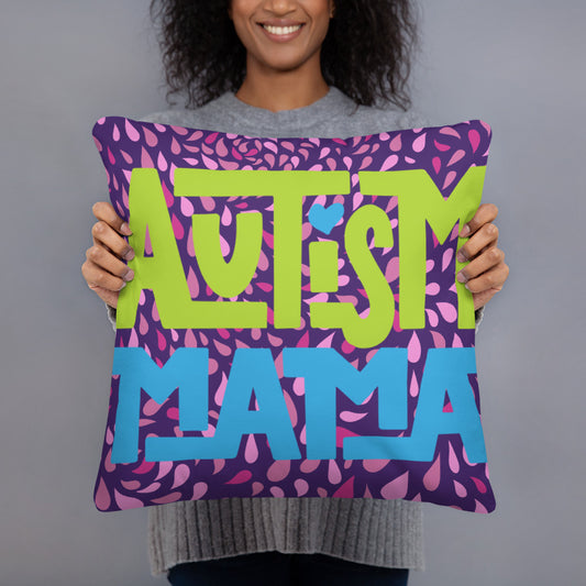 AUTISM MAMA- Basic Pillow