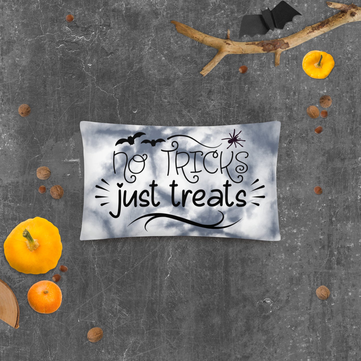 NO TRICKS, JUST TREATS- Basic Pillow