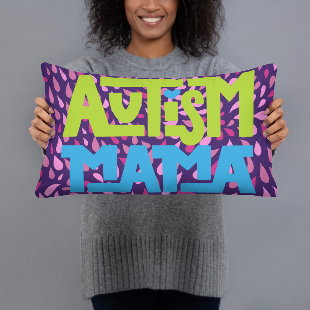 AUTISM MAMA- Basic Pillow