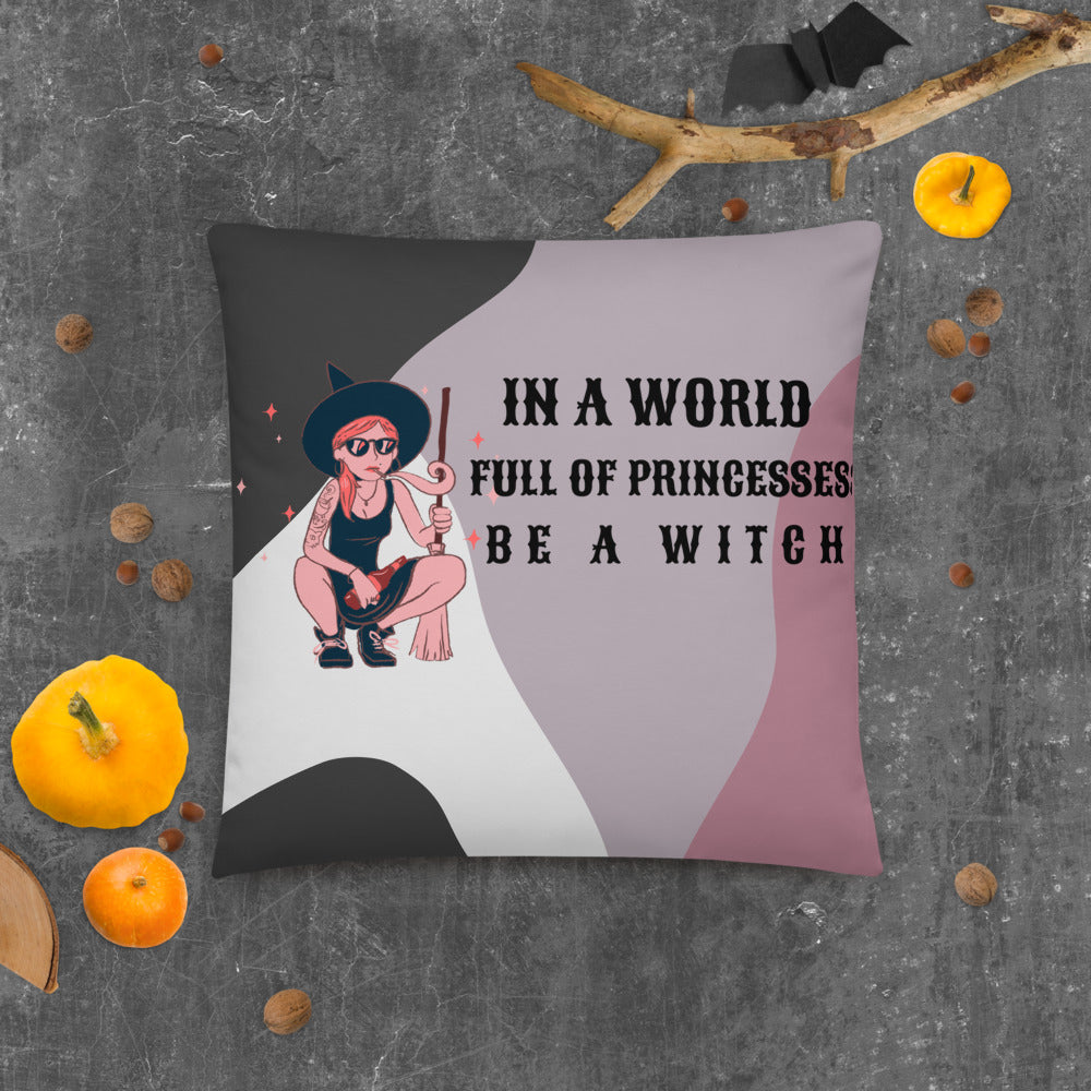 BE A WITCH- Basic Pillow
