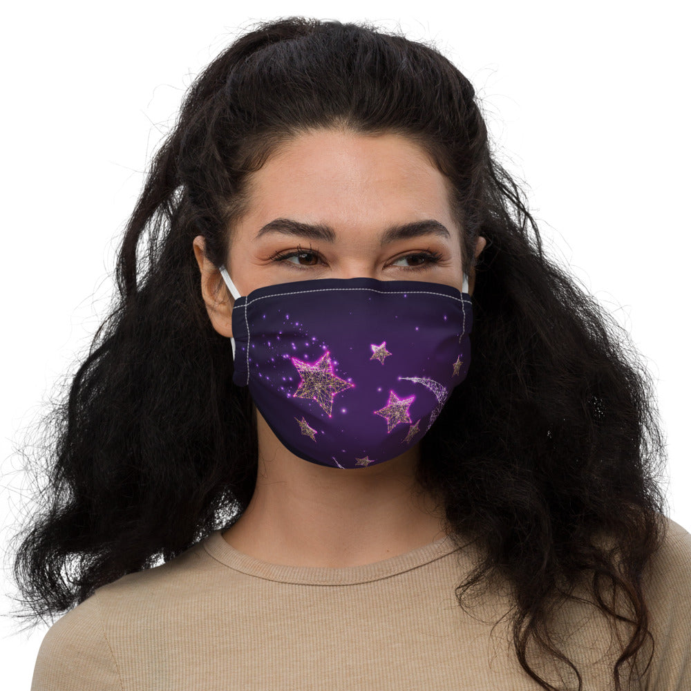 NIGHT OF STARS- Premium face mask