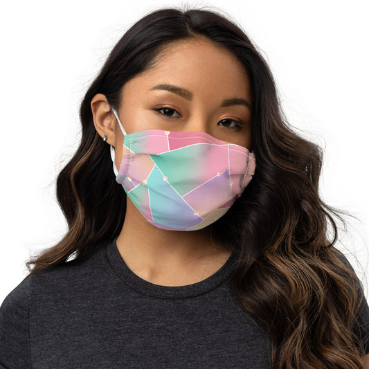 ABSTRACT GLASS- Premium face mask
