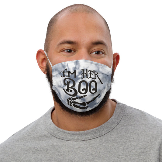 I'M HER BOO- Premium face mask
