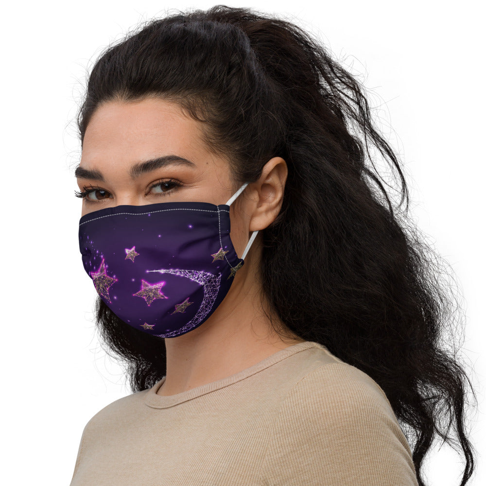 NIGHT OF STARS- Premium face mask