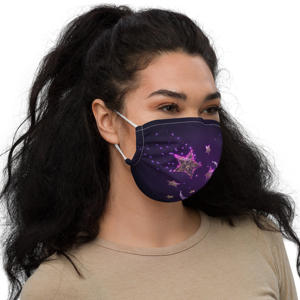 NIGHT OF STARS- Premium face mask