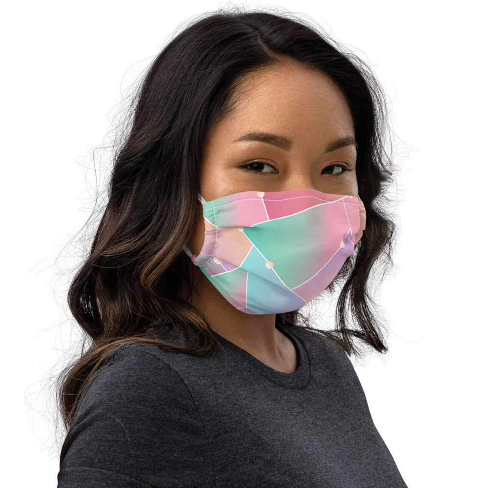 ABSTRACT GLASS- Premium face mask