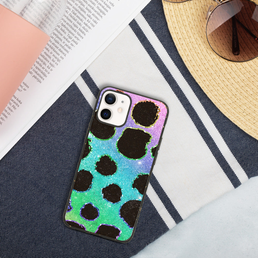 RAINBOW LOEPARD- Biodegradable phone case