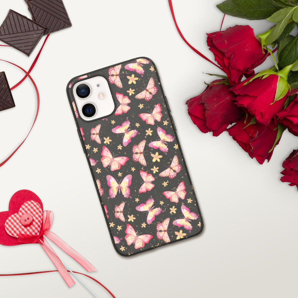 NUDE BUTTERFLIES- Biodegradable phone case