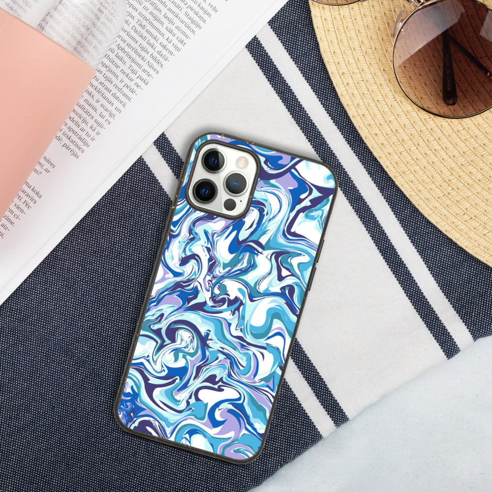 BLUE MARBLE- Biodegradable phone case