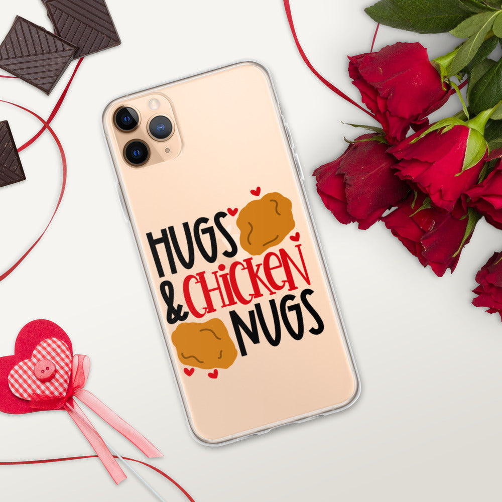 HUGS AND CHICKEN NUGS- iPhone Case