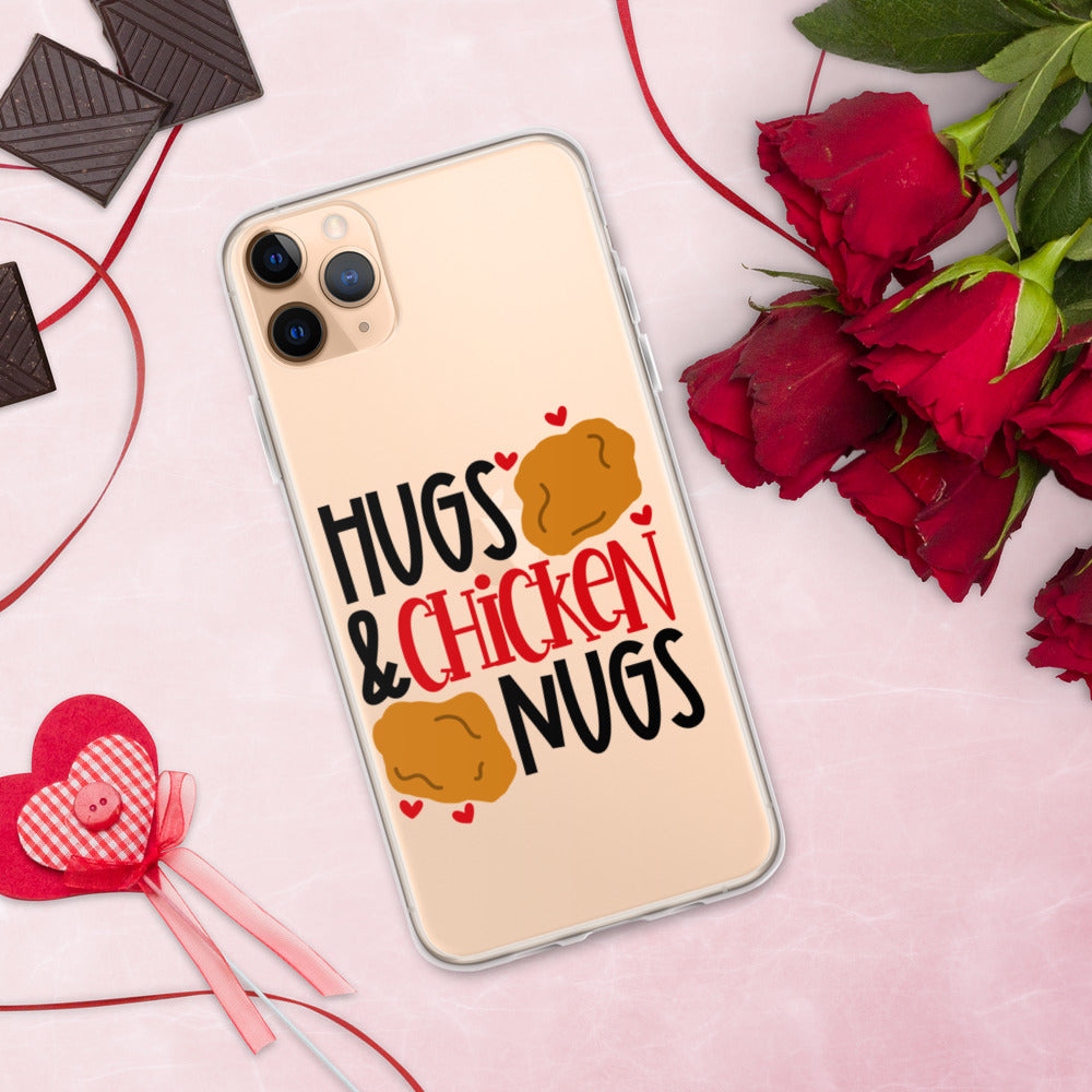 HUGS AND CHICKEN NUGS- iPhone Case