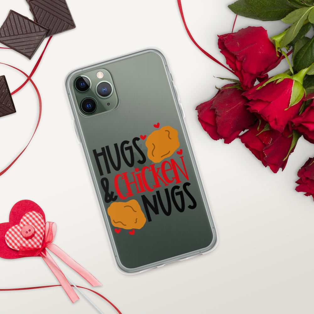 HUGS AND CHICKEN NUGS- iPhone Case