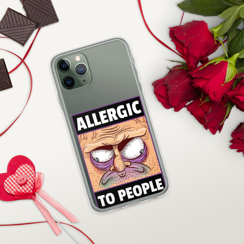 ALLERGIC TO PEOPLE- iPhone Case