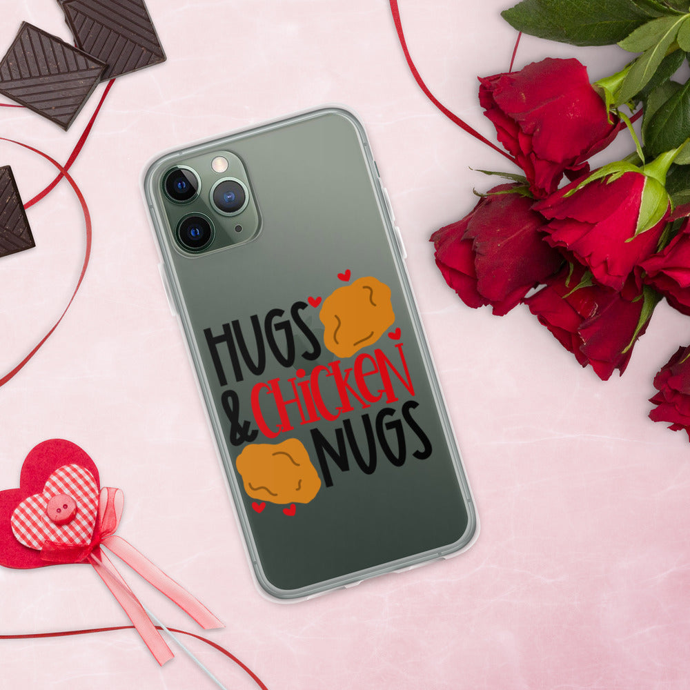 HUGS AND CHICKEN NUGS- iPhone Case