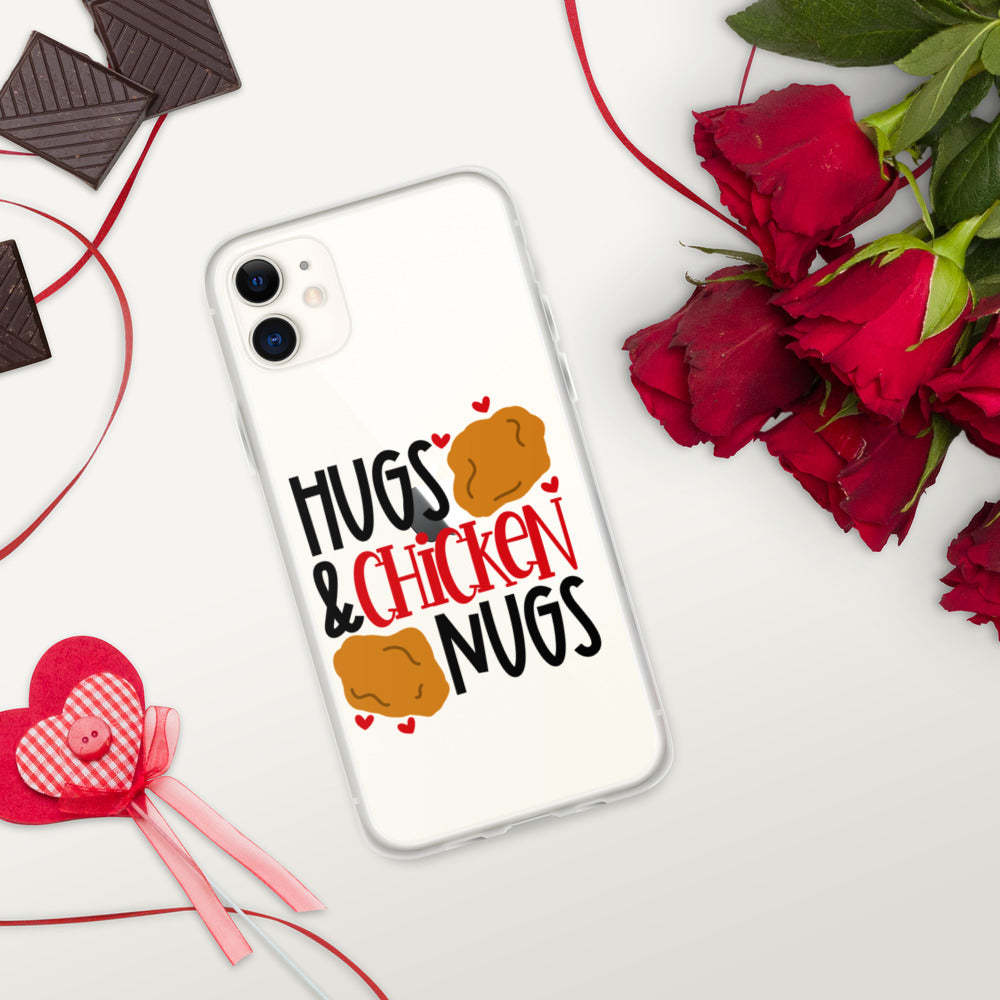 HUGS AND CHICKEN NUGS- iPhone Case