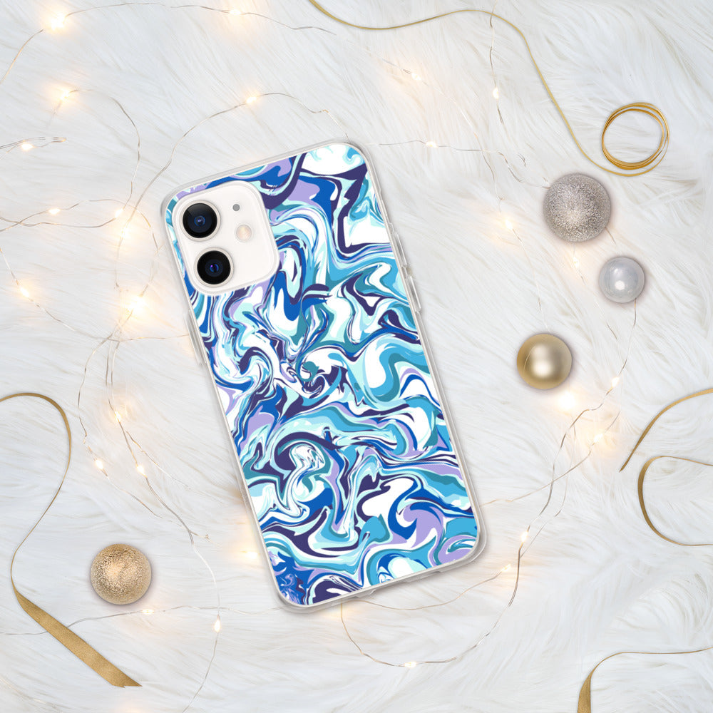 BLUE MARBLE- iPhone Case
