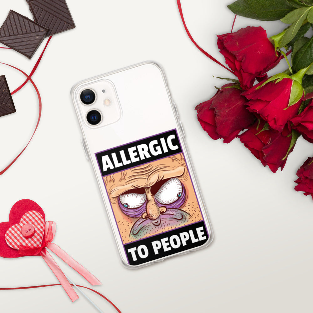 ALLERGIC TO PEOPLE- iPhone Case
