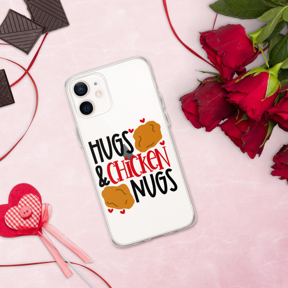 HUGS AND CHICKEN NUGS- iPhone Case