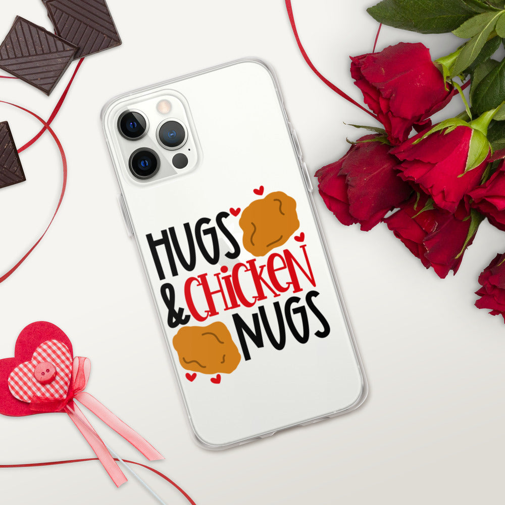 HUGS AND CHICKEN NUGS- iPhone Case