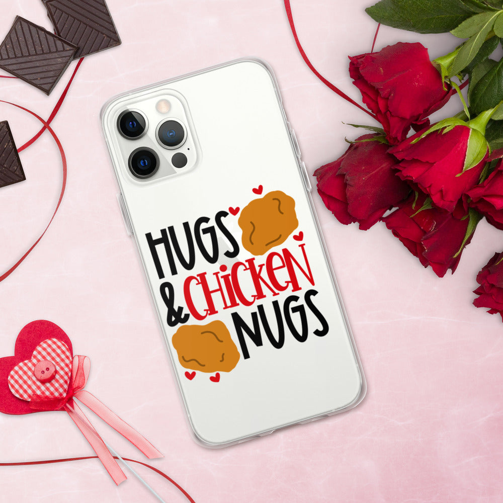 HUGS AND CHICKEN NUGS- iPhone Case
