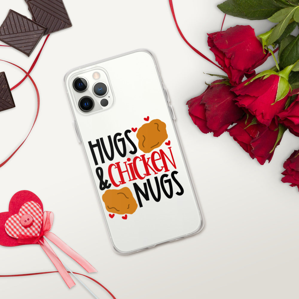HUGS AND CHICKEN NUGS- iPhone Case