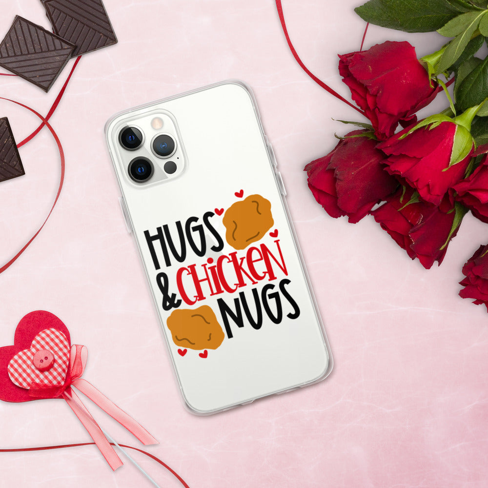 HUGS AND CHICKEN NUGS- iPhone Case
