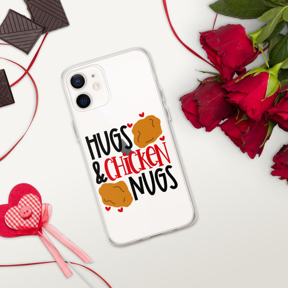 HUGS AND CHICKEN NUGS- iPhone Case