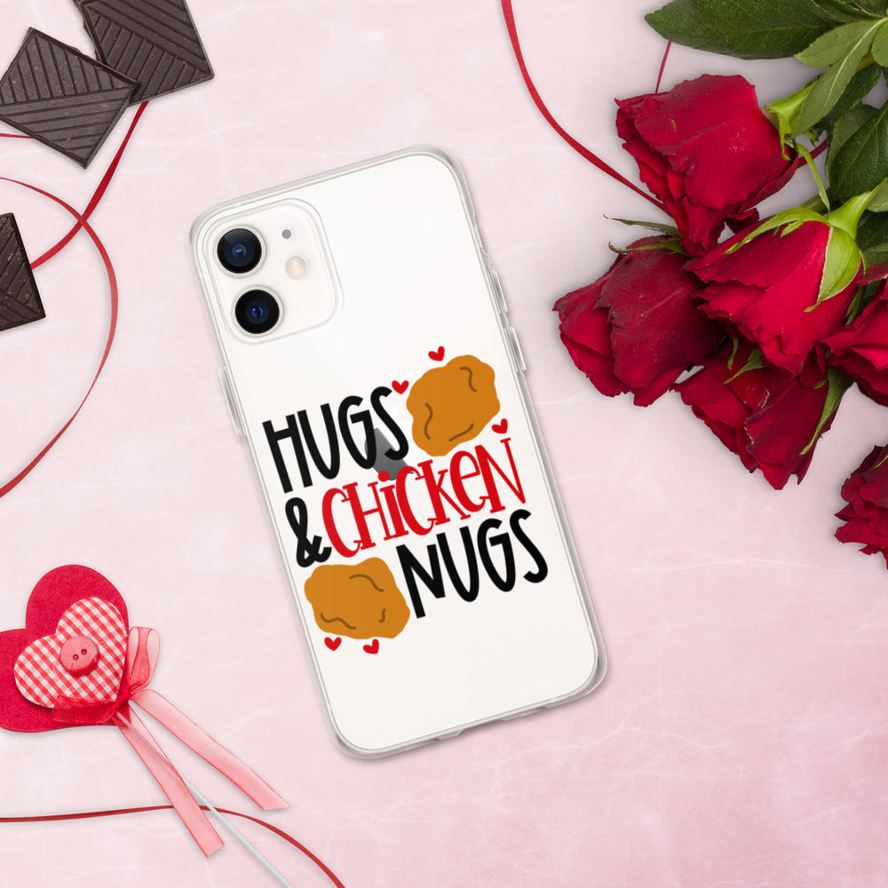HUGS AND CHICKEN NUGS- iPhone Case