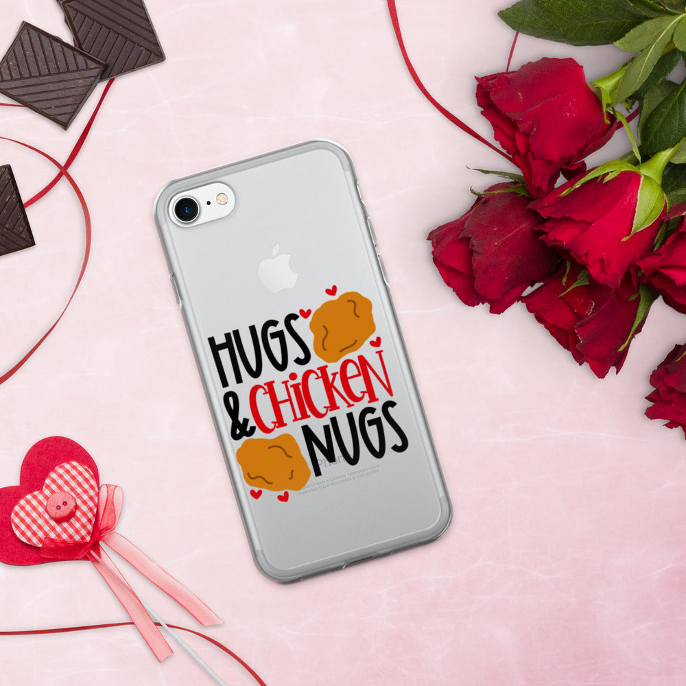 HUGS AND CHICKEN NUGS- iPhone Case