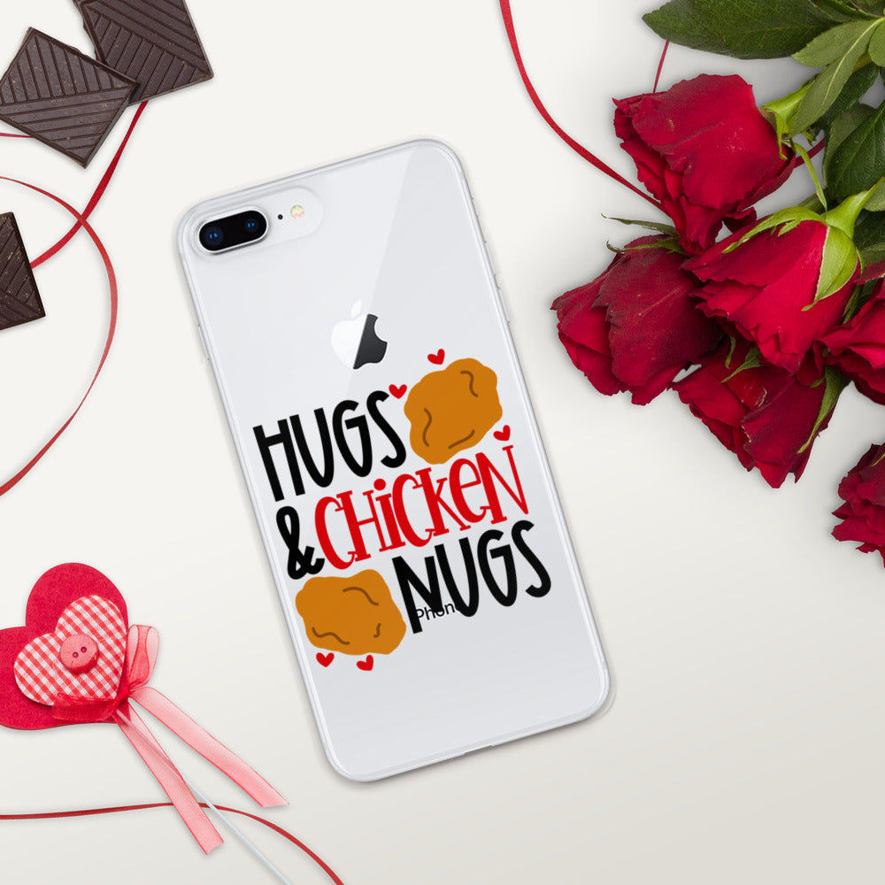 HUGS AND CHICKEN NUGS- iPhone Case
