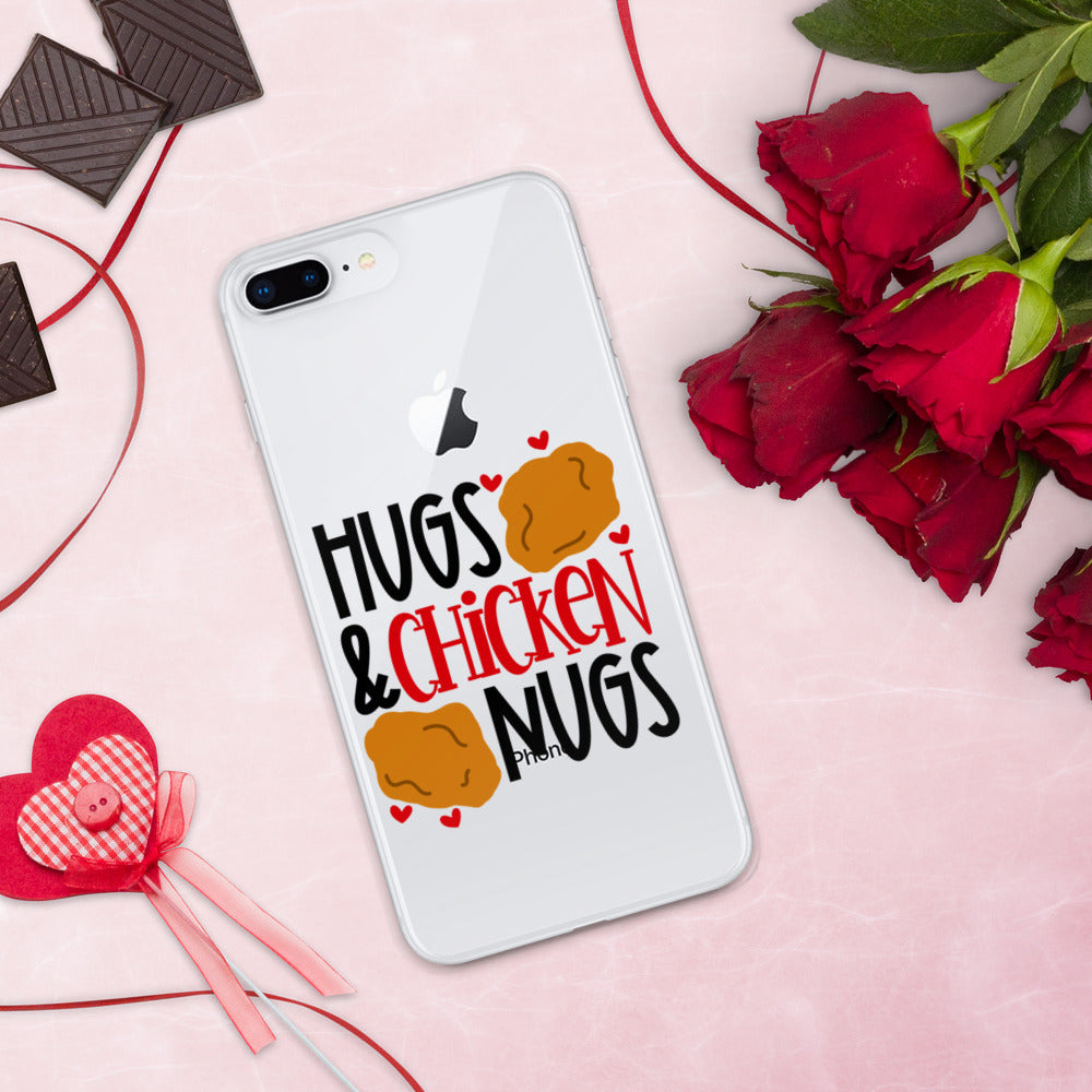 HUGS AND CHICKEN NUGS- iPhone Case