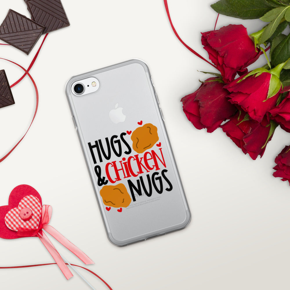 HUGS AND CHICKEN NUGS- iPhone Case