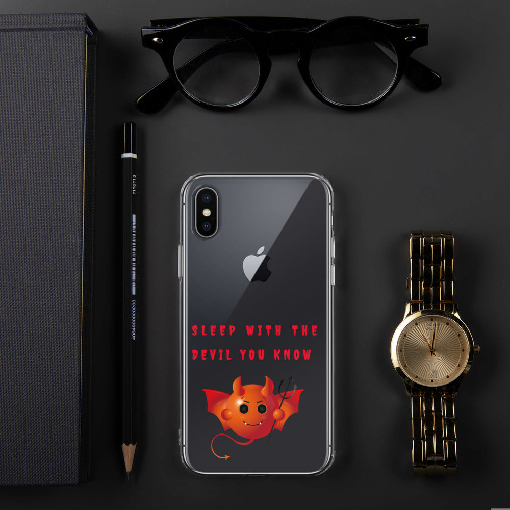 SLEEP WITH THE DEVIL YOU KNOW- iPhone Case