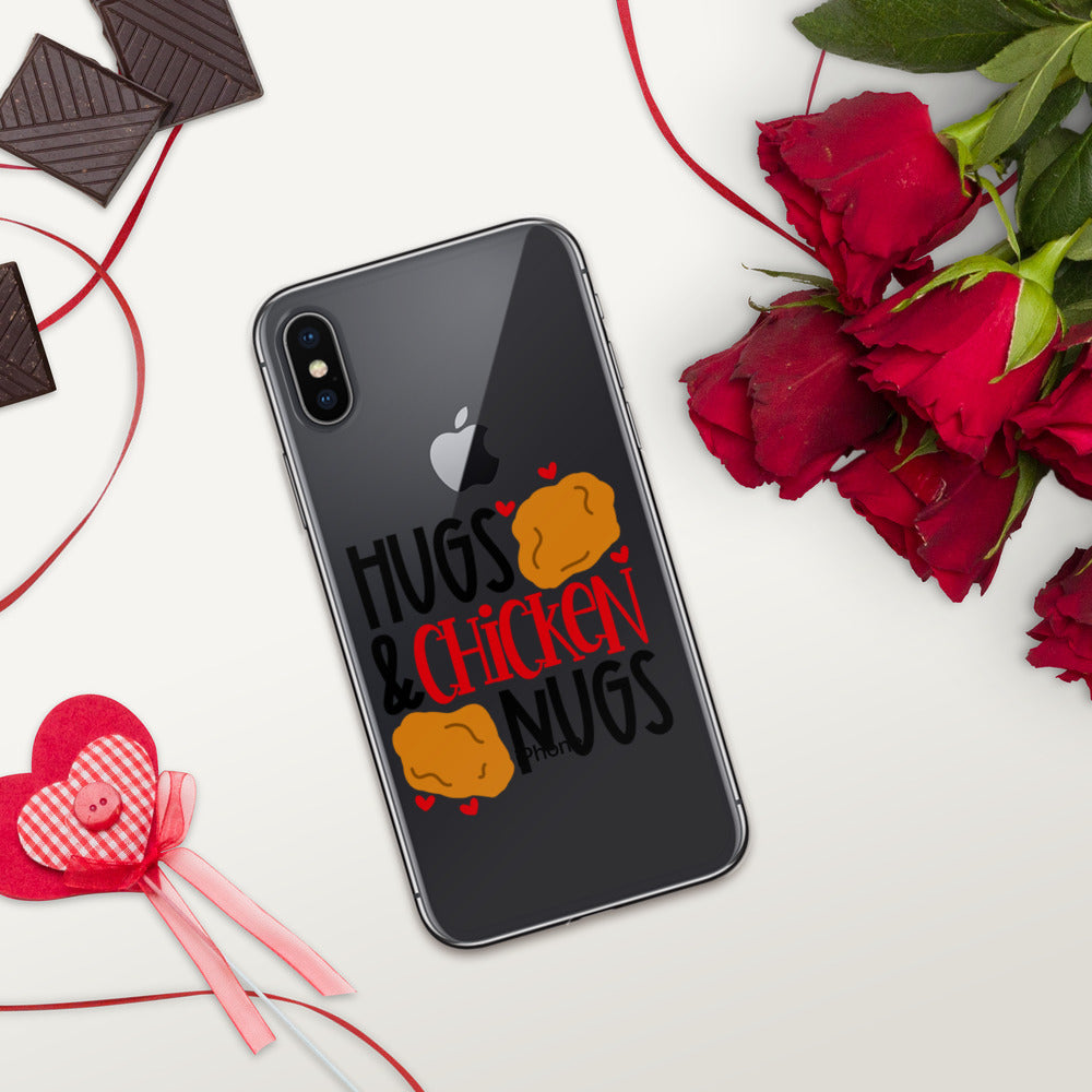 HUGS AND CHICKEN NUGS- iPhone Case