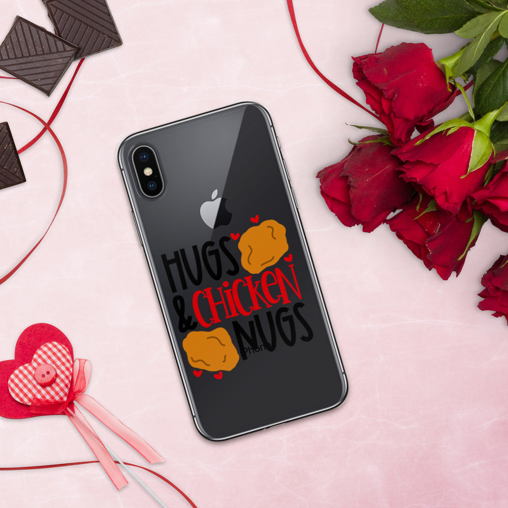 HUGS AND CHICKEN NUGS- iPhone Case